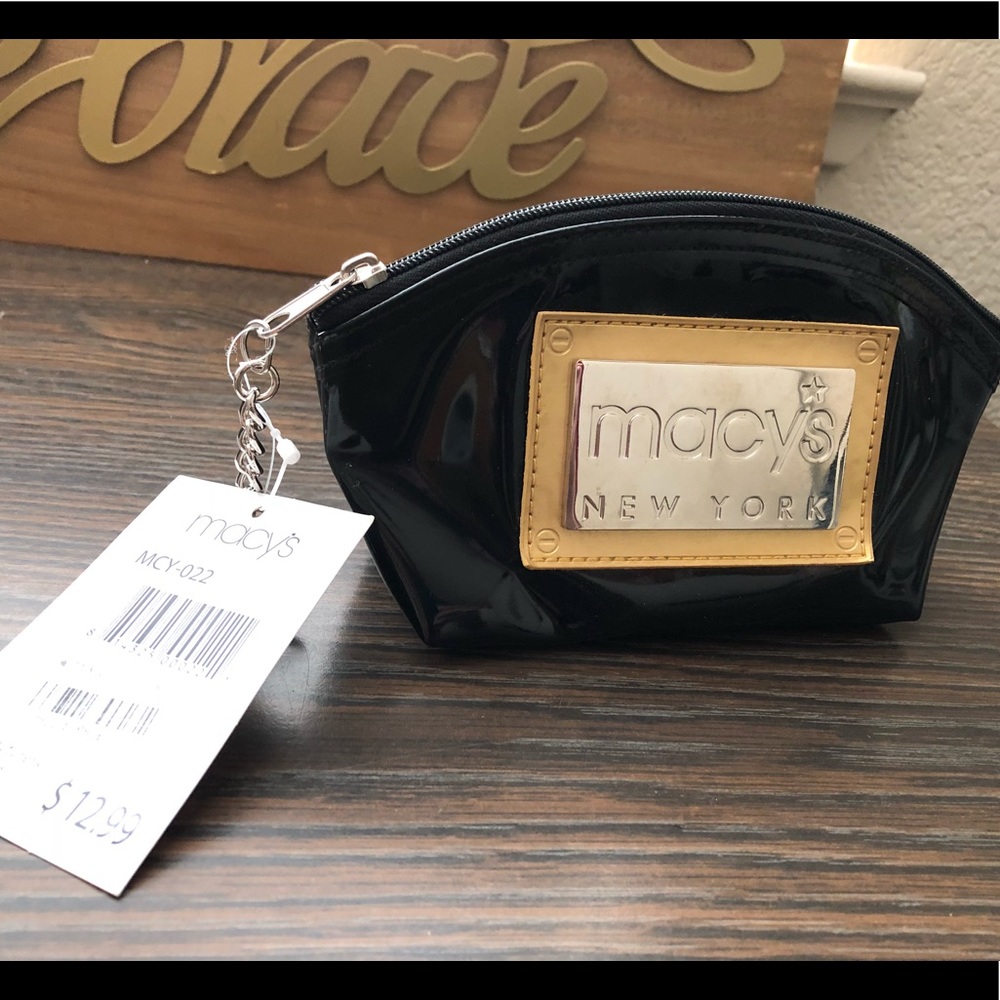 Macy’s cosmetics bag